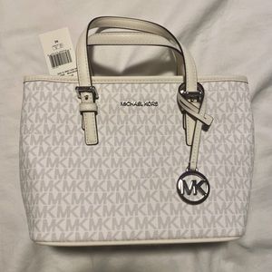 Michael Kors Jet Set Travel XS Carryall Tote Top Zip